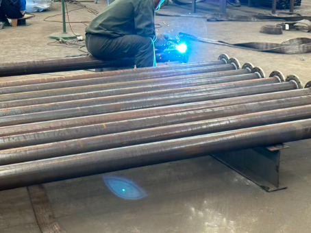 漯河20#无缝注浆管加工108*6钢花管棚管